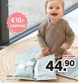 Baby-Dump Woller + Verschoningsset aanbieding