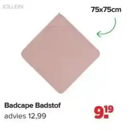 Baby-Dump Badcape Badstof aanbieding