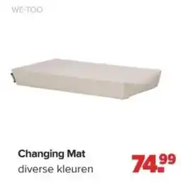 Baby-Dump Changing Mat aanbieding
