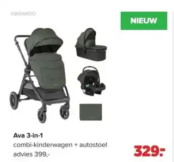 Baby-Dump Ava 3-in-1 aanbieding