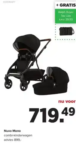 Baby-Dump Nuvo Mono aanbieding