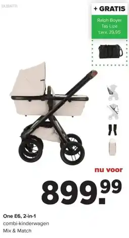 Baby-Dump One E6, 2-in-1 aanbieding
