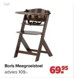 Baby-Dump TWF Boris Meegroeistoel aanbieding
