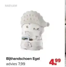 Baby-Dump Bijthandschoen Egel aanbieding