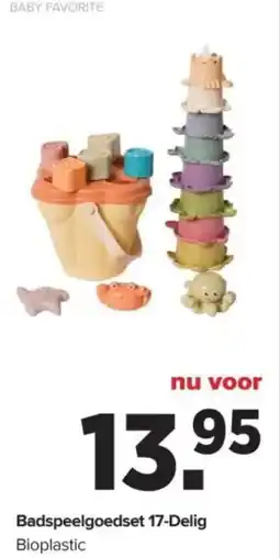 Baby-Dump Badspeelgoedset 17-Delig aanbieding