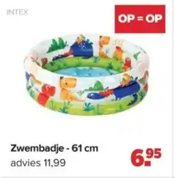 Baby-Dump Zwembadje aanbieding
