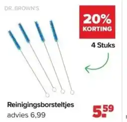 Baby-Dump Reinigingsborsteltjes aanbieding