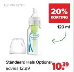 Baby-Dump Standaard Hals Options+ aanbieding