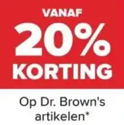 Baby-Dump Op Dr. Brown's artikelen aanbieding