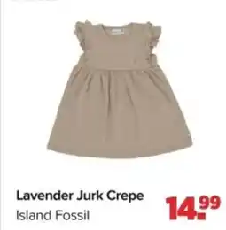 Baby-Dump Lavender Jurk Crepe aanbieding