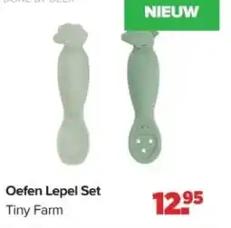 Baby-Dump Oefen Lepel Set aanbieding