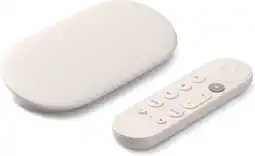 Bol.com Google TV Streamer - Google TV - 4K HDR - Wit aanbieding