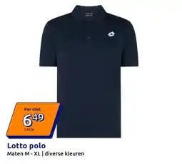 Action Lotto polo aanbieding