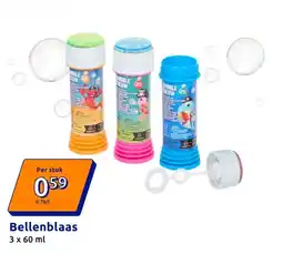 Action Bellenblaas aanbieding