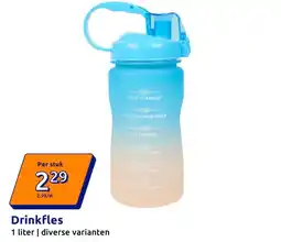 Action Drinkfles aanbieding