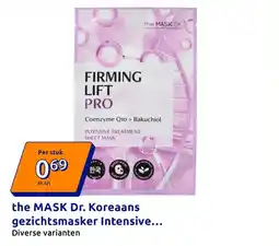 Action the MASK Dr. Koreaans gezichtsmasker Intensive... aanbieding