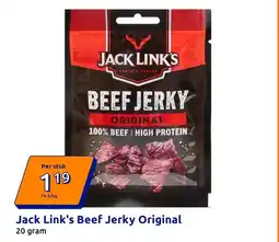 Action Jack Link's Beef Jerky Original aanbieding