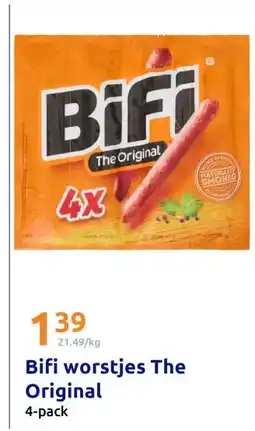 Action Bifi worstjes The Original aanbieding