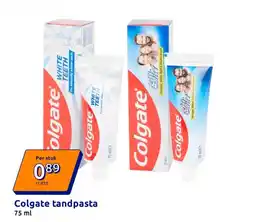 Action Colgate tandpasta aanbieding