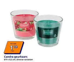 Action Candra geurkaars aanbieding