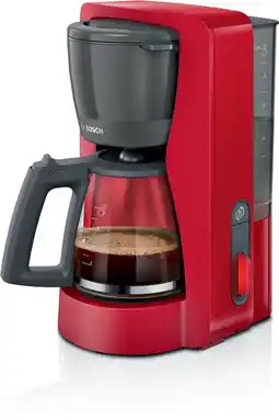 Bol.com Bosch TKA3M134 MyMoment - Koffiezetapparaat - Rood aanbieding