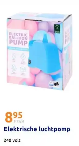 Action Elektrische luchtpomp aanbieding