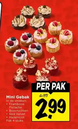 Vomar Voordeelmarkt Mini Gebak aanbieding