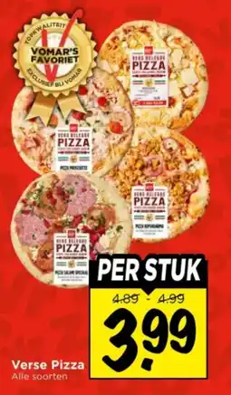 Vomar Voordeelmarkt Verse Pizza aanbieding