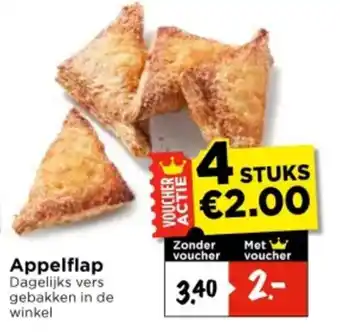 Vomar Voordeelmarkt Appelflap aanbieding