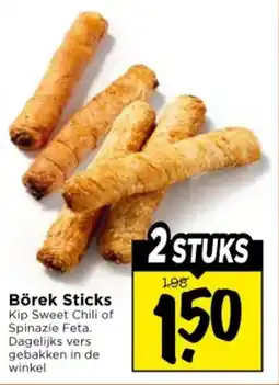Vomar Voordeelmarkt Börek Sticks aanbieding