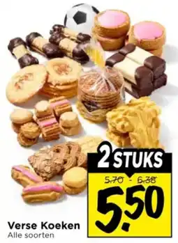 Vomar Voordeelmarkt Verse Koeken aanbieding