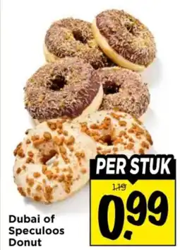 Vomar Voordeelmarkt Dubai of Speculoos Donut aanbieding