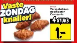 Vomar Voordeelmarkt Versgebakken Roomboter Croissants aanbieding
