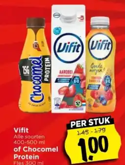 Vomar Voordeelmarkt Vifit of Chocomel Protein aanbieding