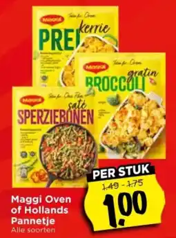 Vomar Voordeelmarkt Maggi Oven of Hollands Pannetje aanbieding
