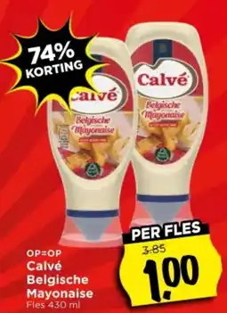 Vomar Voordeelmarkt Calvé Belgische Mayonaise aanbieding
