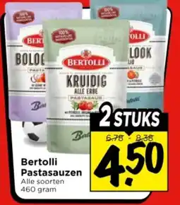 Vomar Voordeelmarkt Bertolli Pastasauzen aanbieding