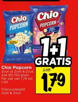 Vomar Voordeelmarkt Chio Popcorn aanbieding