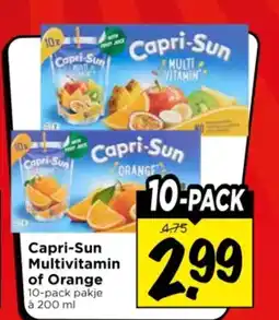 Vomar Voordeelmarkt Capri-Sun Multivitamin of Orange aanbieding