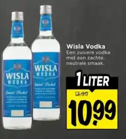 Vomar Voordeelmarkt Wisla Vodka aanbieding
