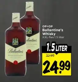 Vomar Voordeelmarkt Ballantine's Whisky aanbieding