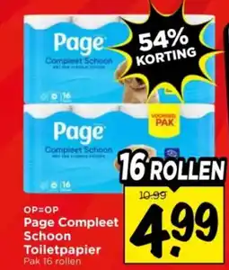 Vomar Voordeelmarkt Page Compleet Schoon Toiletpapier aanbieding