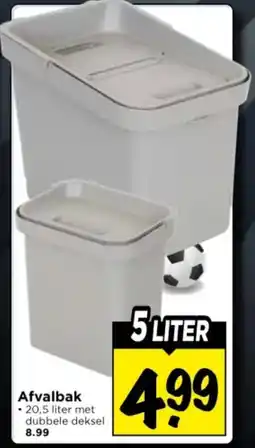 Vomar Voordeelmarkt Afvalbak aanbieding
