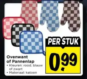 Vomar Voordeelmarkt Ovenwant of Pannenlap aanbieding