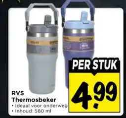 Vomar Voordeelmarkt RVS Thermosbeker aanbieding