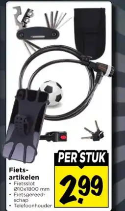 Vomar Voordeelmarkt Fiets artikelen aanbieding