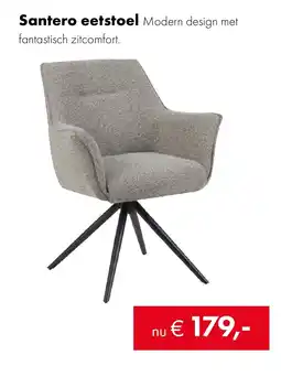 Woonsquare Santero eetstoel aanbieding