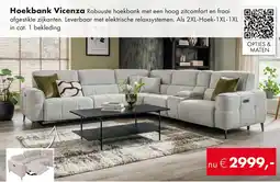 Woonsquare Hoekbank Vicenza aanbieding