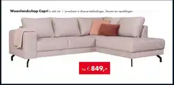 Woonsquare Woonlandschap Capri aanbieding