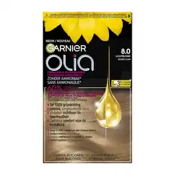Wehkamp Garnier Olia haarkleuring - 8.0 Lichtblond aanbieding